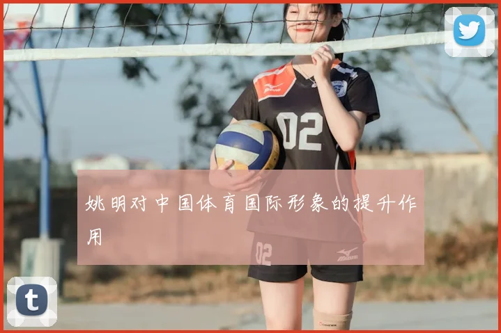姚明对中国体育国际形象的提升作用
